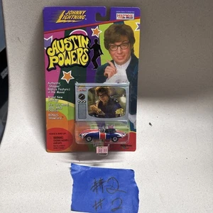 Johnny Lightning Diecast Austin Powers Shaguar Bonus Showcard New - Picture 1 of 8