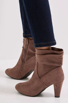 Dorothy Perkins Taupe Stiefeletten Damen Daywear Boots