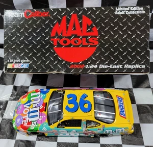 Team Caliber MAC TOOLS Ken Shrader #36 M&M's Vote 2002 Grand Prix 1:24 Die-Cast - Picture 1 of 7