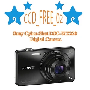 Sony Cyber-Shot DSC-WX220 Digital Camera 18.2 MP 10X Optical Zoom Built-in Wi-Fi - Picture 1 of 9