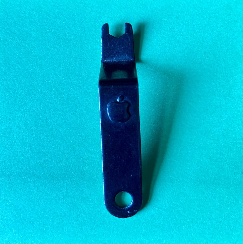 Vintage Apple Computer Apple II Interface Card Wrench Keychain Tool (Black) - Image 1 of 1