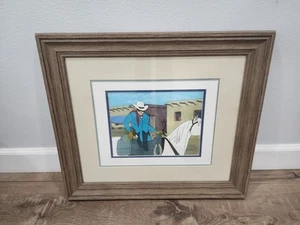 The Lone Ranger 1980 Production Animation Cels Filmation Anime Background Art - Picture 1 of 4