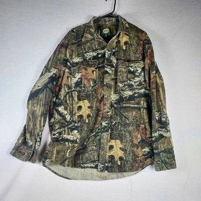 Cabela’s Outdoor Gear Men’s Large Tall Camo Hunting Shirt Cotton Blend - Image 1 of 4