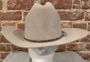 Vintage 1990 NCAA Final Four Bailey Easton 2X Wool Felt Western Hat 7 1/4 Coors - Picture 1 of 13