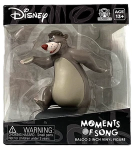 Disney Moments of Song Das Dschungelbuch Baloo 3" Vinyl Figur Alter 13+ NEU/NEU IN OVP - Bild 1 von 4