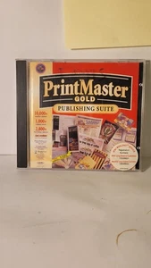 Print Master Gold Publishing Suite 4.0 Windows 95 & 3.1 CD-ROM Previously Owned  - Picture 1 of 4