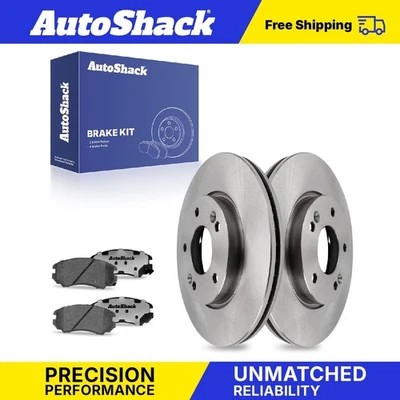 Front Brake Rotors Ceramic Pads for Kia Soul Sportage Hyundai Sonata 2.4L - Imagem 1 de 4