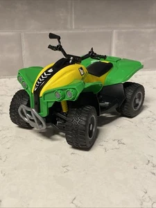 Bruder Quad Motorcycle ATV, Model 63000, Green and Yellow - Picture 1 of 7
