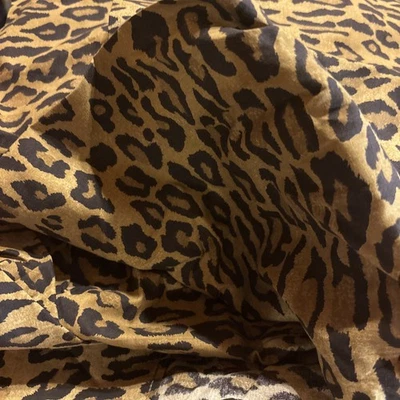 Sábanas planas Ralph Lauren Aragón estampado de leopardo talla king Foto 1 de 4