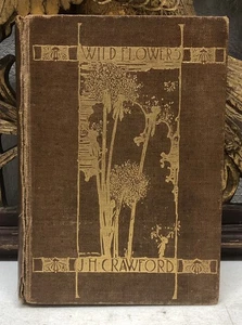 2nd Edition THE WILD FLOWERS By J.H. CRAWFORD w/Beautiful Tipped-In Colorplates - Imagen 1 de 23