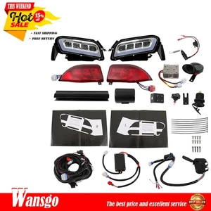 LED Headlight And Tail Light Kit Set For Club Car Models Tempo 2018+ Golf Carts - Picture 1 of 15