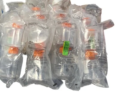(12) CORNING 500mL Vacuum Filter Storage Bottle System 45mm Neck 0.22um 431097 - Image 1 of 4