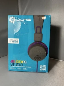 JLab JBuddies Studio Over-Ear Kids Wired Headphones | Toddler Headphones - Picture 1 of 2