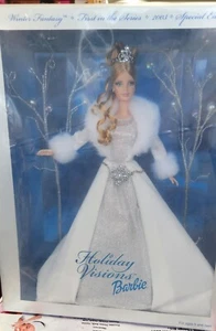 Muñeca Barbie Holiday Visions 2003 NRFB B2519 primera de la serie fantasía de invierno - Imagen 1 de 1