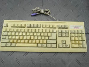 Premio Mechanical Keyboard PS/2 by Mitsumi KFK-EA4XT White - Picture 1 of 12