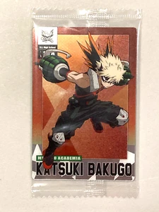 Tarjeta de oblea de plástico japonesa Katsuki Bakugo - 1_02 - My Hero Academia - Imagen 1 de 2