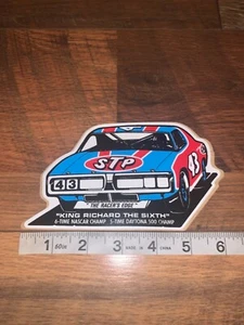 VTG STP Nascar Richard Petty Sticker Decal 6x3.5 - Picture 1 of 1