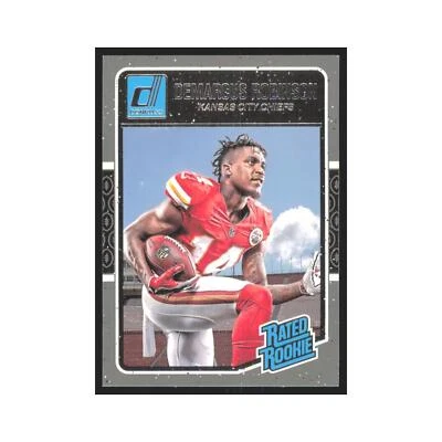 Demarcus Robinson Rookie 2016 Donruss #364 Kansas City Chiefs Football Card NM - Image 1 of 3