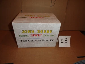 1/16  john deere hwh toy tractor - Picture 1 of 5