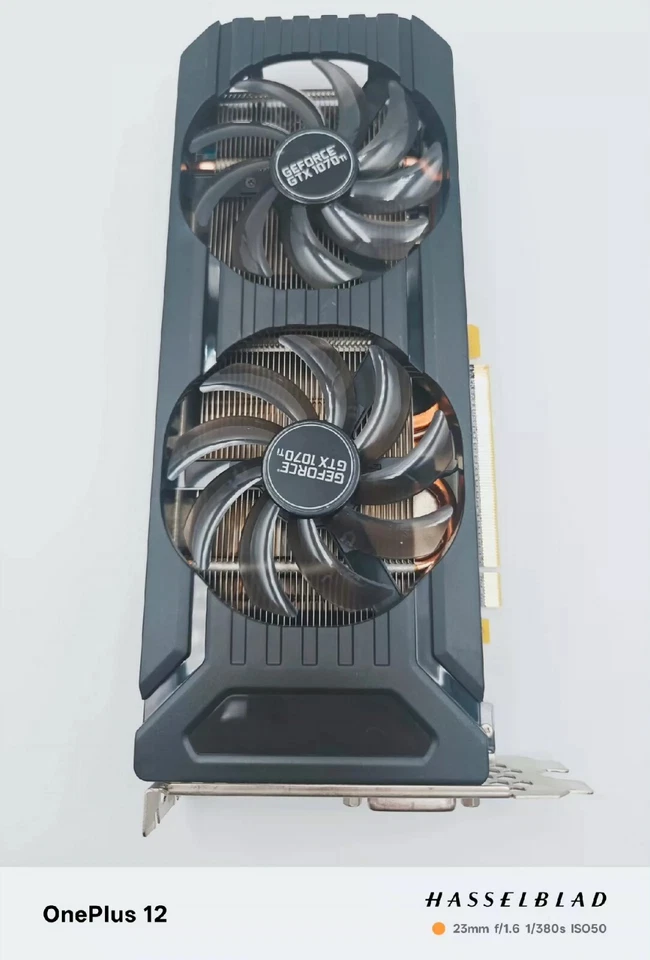 Grade A - NVIDIA GeForce GTX 1070 Ti 8GB GDDR5 Graphics Card PUBG Valorant LOL - Image 1 of 4