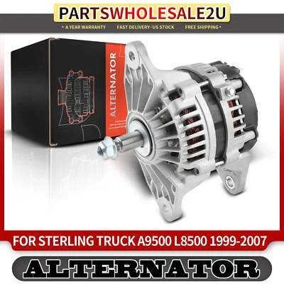 Alternator for Sterling Truck A9500 L7500 LT9500 AT9513 SC7000 Cargo 200A 12V CW - Image 1 of 4