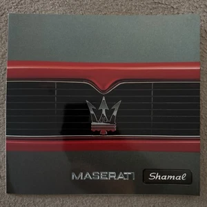 Maserati Shamal 3.2 Coupe 1991-93 Foldout Sales Brochure - Picture 1 of 6