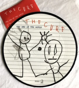 THE CURE - End Of The World - Rare UK 7" Picture Disc (Vinyl Record) - Picture 1 of 3