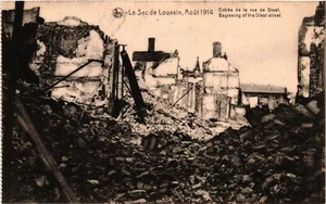 CPA AK Militär Le Sac de Louvain - Eingang zur Rue de Diest (362404) - Bild 1 von 1