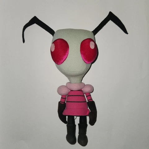Vintage 2003 Invader Zim 12 inch Plush Nickelodeon  Viacom Cover