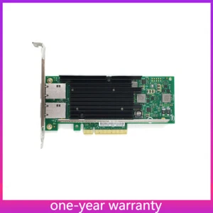 Intel Ethernet Network Adapter X540-T2 Dual Port (DP) 10Gb PCIE PCI Express x8 - Picture 1 of 4