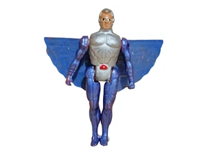 VERY RARE TOY MEXICAN BOOTLEG FIGURE SILVERHAWKS QUICKSILVER BLUE - Picture 1 of 4