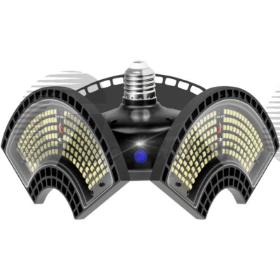 Led Garage Light Work Shop Foldable Ceiling Light 60-120w Cool/Warm White Light - Image 1 of 4