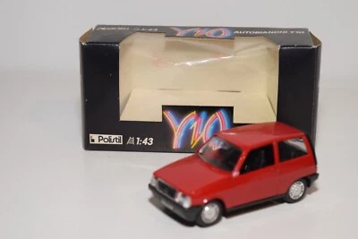 A88 1:43 POLISTIL 2020 AUTOBIANCHI Y10 Y 10 RED VNMINT BOXED - Immagine 1 di 4