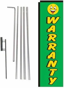Warranty Smiley New and Used Auto Dealership Green Carlot Advertising... - Picture 1 of 3