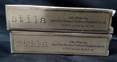 ❤🔥Best Price Lot 2x ❤🔥 Stila Little White Lies Liquid Eyeshadow .153oz 4.5ml - Image 1 of 3