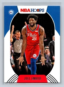 Joel Embiid 2020-21 Panini NBA Hoops #138 Philadelphia 76ers - Picture 1 of 2