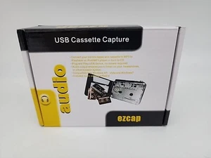 Ezcap218 USB Cassette Player Tape to PC Old Cassette to MP3 Format Converter USA - Picture 1 of 4