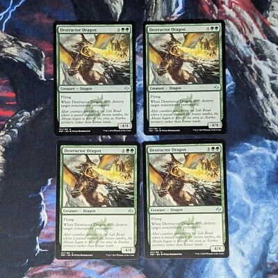 x4 Destructor Dragon (Fate Reforged) MTG - Image 1 of 2