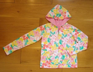 GIRLS XL 16 yrs TOMMY HILFIGER REVERSIBLE ZIP FRONT HOODIE HOODED TOP - Picture 1 of 13