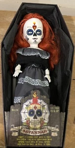 Mezco Toyz Living Day Of The Dead Dolls Savannah Doll Certificate Box 2010 usado - Imagen 1 de 17
