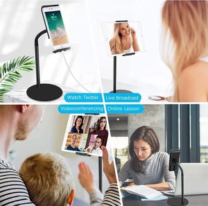 Joywa Tisch Telefon/Tablet Ständer flexibel 360 Grad drehbar schwarz - Bild 1 von 6
