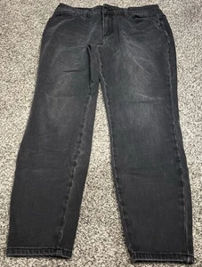 Women’s Size 14W Judy Blue Gray/ Black Denim Jeans Pants - Picture 1 of 3