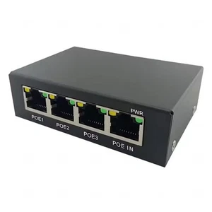 4 Ports Full Gigabit PoE Extender/Repeater 100/1000M Extender for Poe 6892 - Afbeelding 1 van 6
