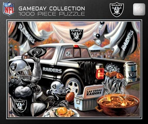 Rompecabezas Las Vegas Raiders 1000 piezas diseño de día de juego - Imagen 1 de 1