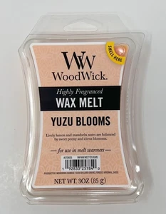 1 NUOVA CANDELA YANKEE YUZU FIORI WOODWICK CERA ALTAMENTE PROFUMATA SI SCIOGLIE RICARICA 3 OZ - Foto 1 di 4