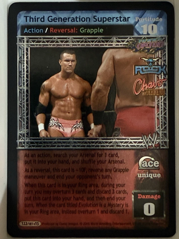 WWE Raw Deal CCG Third Generation Superstar Rare Foil - Image 1 of 1