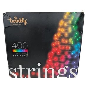 Twinkly Strings App-Controlled Smart LED Christmas Lights 250 RGB (Open Box) - Picture 1 of 4