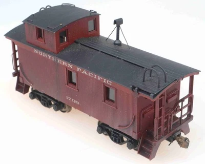 NP Madera Cúpula Caboose NWSL HO Latón CP Mineral Marrón (Rojo) Foto 1 de 4