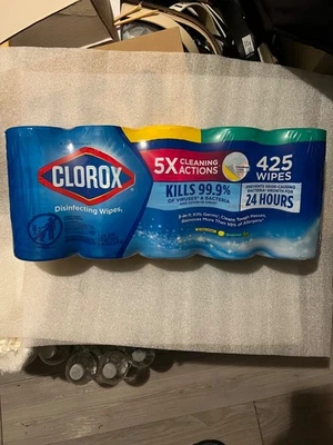 Clorox Disinfecting Cleaning Wipes, Variety Pack  5  – Total 425 Cleaning Wipes - Image 1 of 3