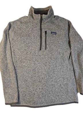 Patagonia Better Sweater  Heather Gray Full-Zip Fleece Jacket Mens L - Image 1 of 4